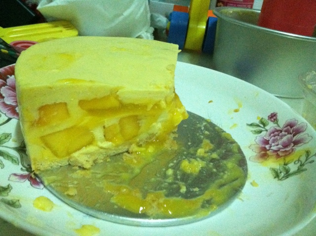 【视频】芒果慕斯（6寸） | 含镜面果胶配方