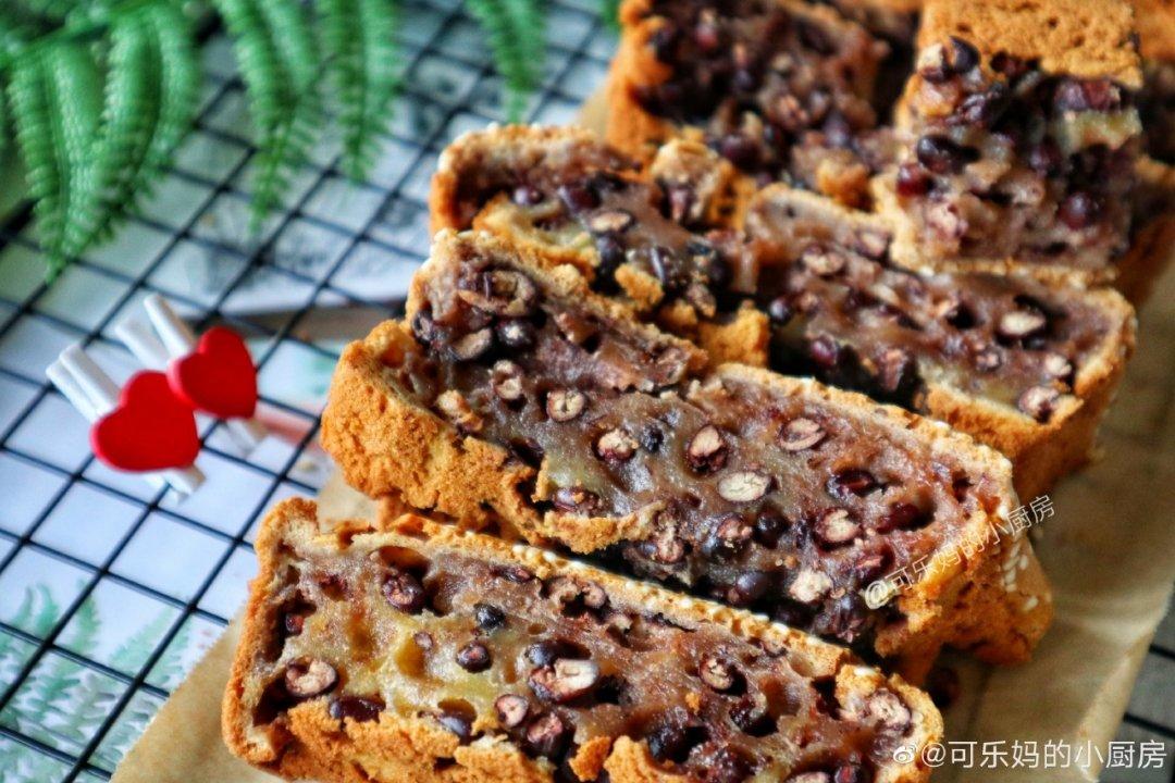 台湾小吃，红豆烤年糕！