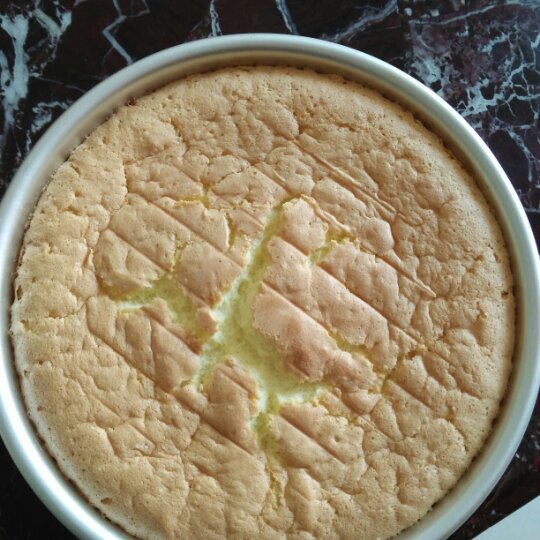 戚风蛋糕八寸（君之博客版）