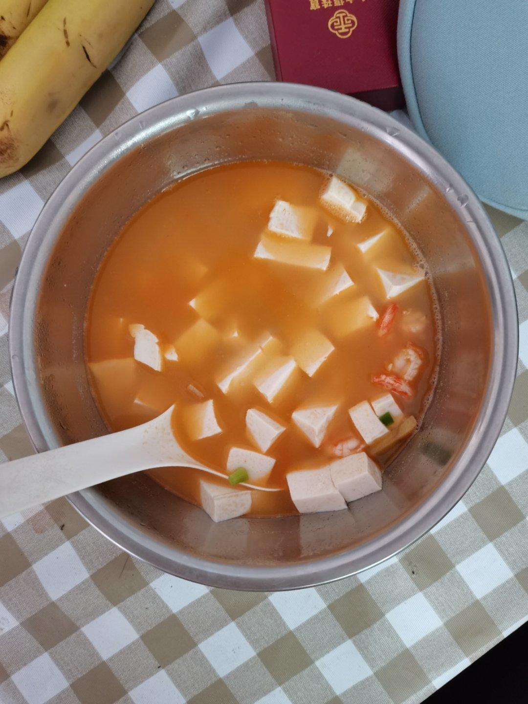 快手～鲜虾豆腐