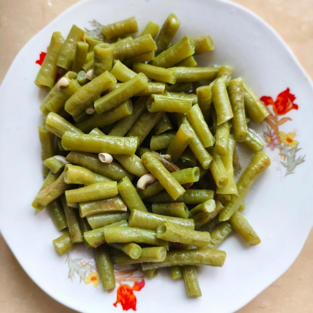 清炒四季豆