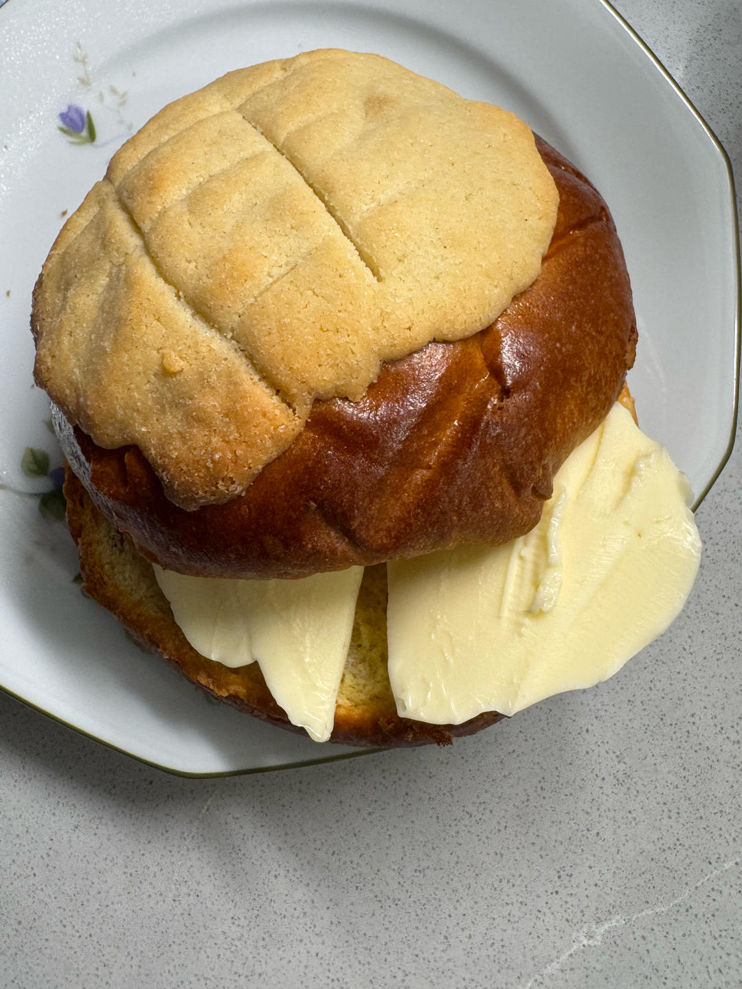 快手菠萝油（自用）