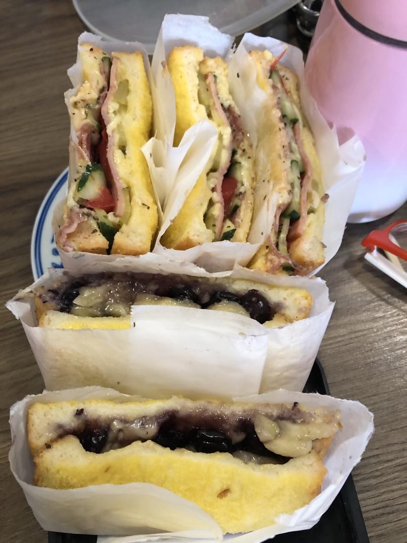 烤箱版快手土司三明治   （含3种三明治做法）