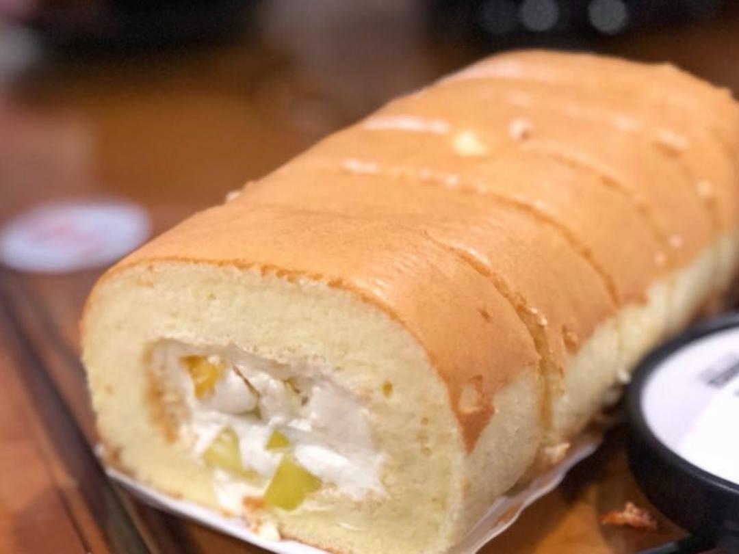 枫糖马斯卡彭菠萝蛋糕卷