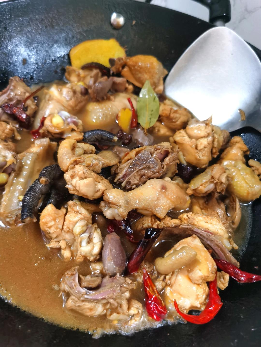 红烧土鸡