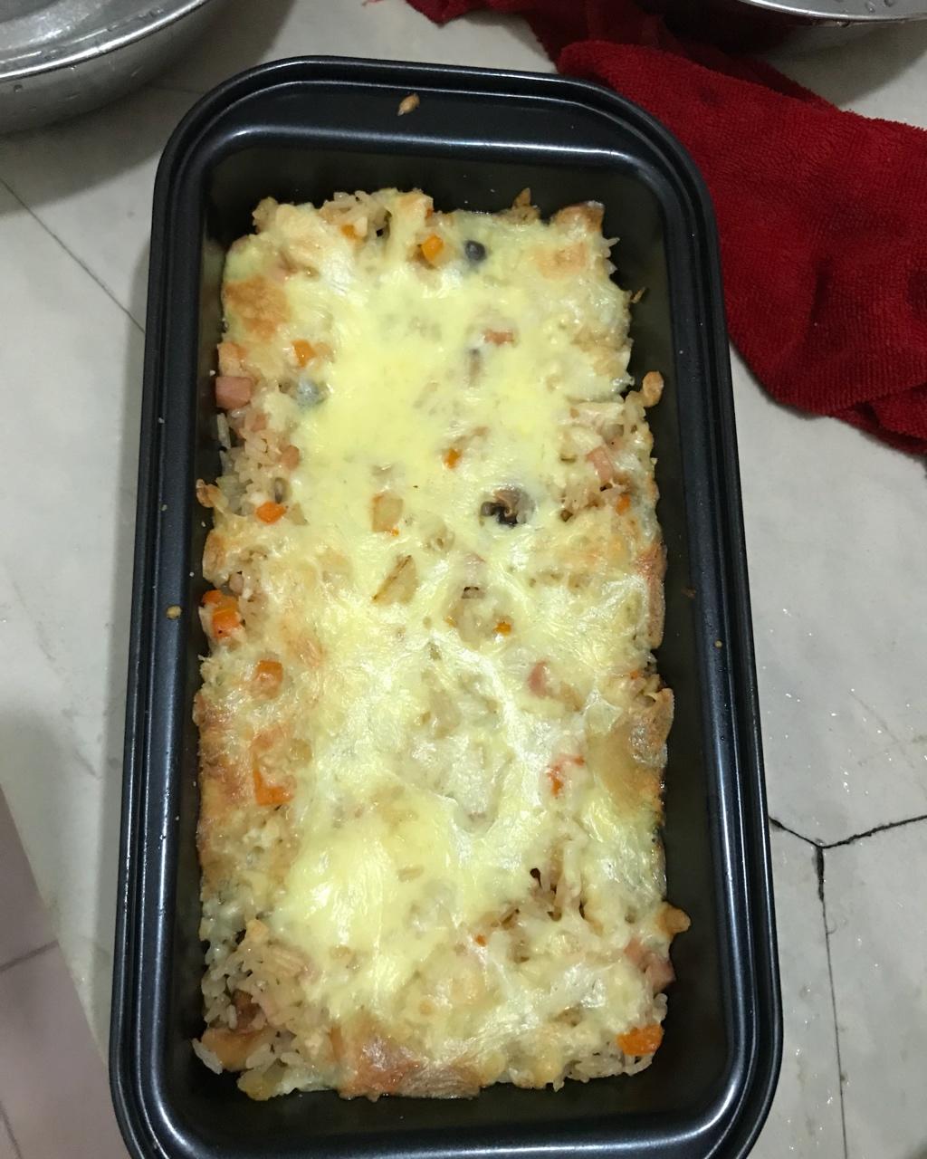 土豆火腿芝士焗饭