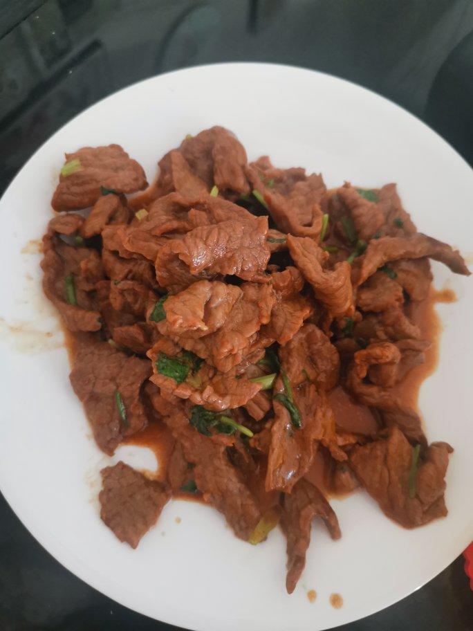 嫩炒牛肉片