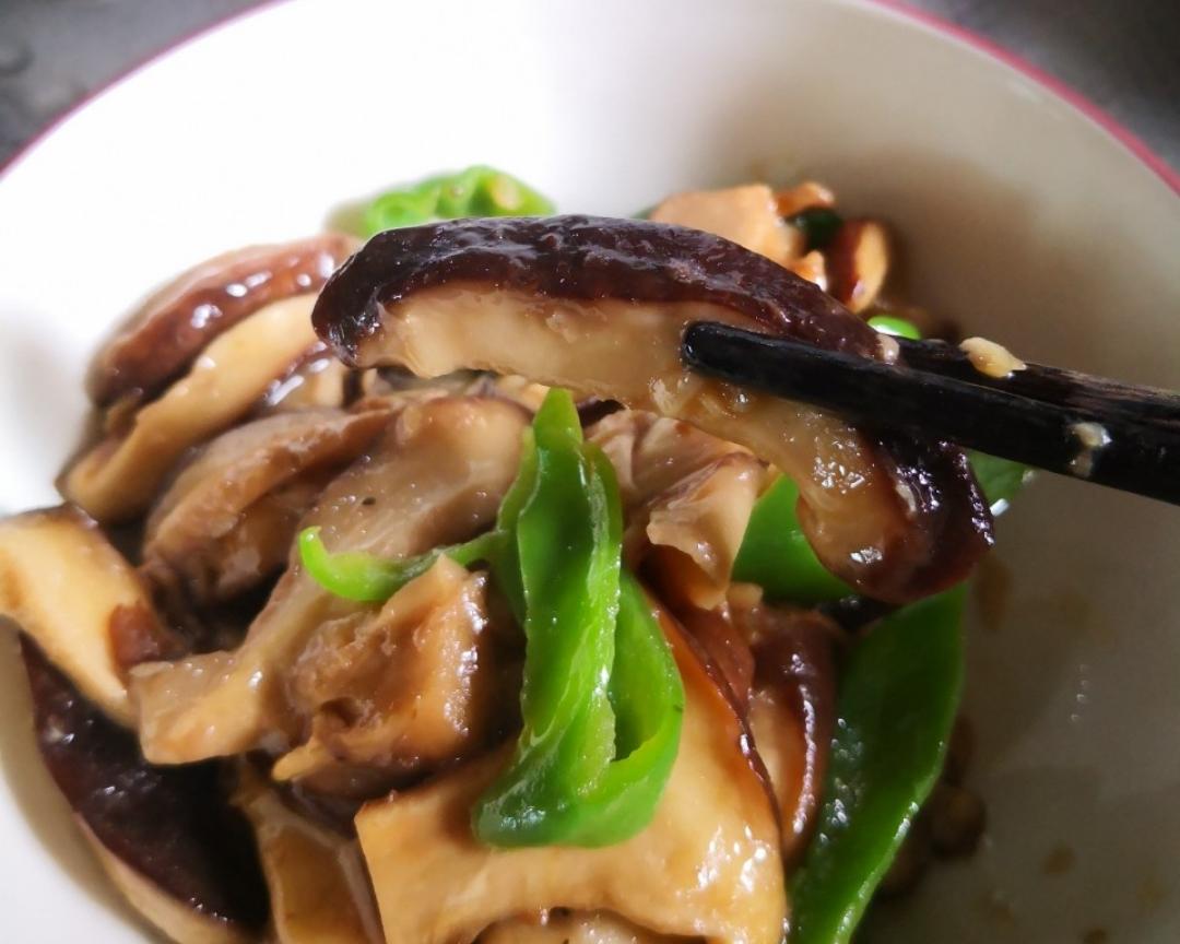 清炒鲜香菇的做法