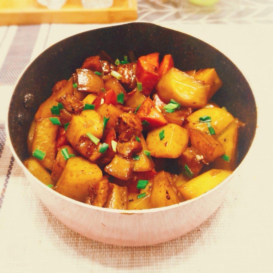 土豆烧肉
