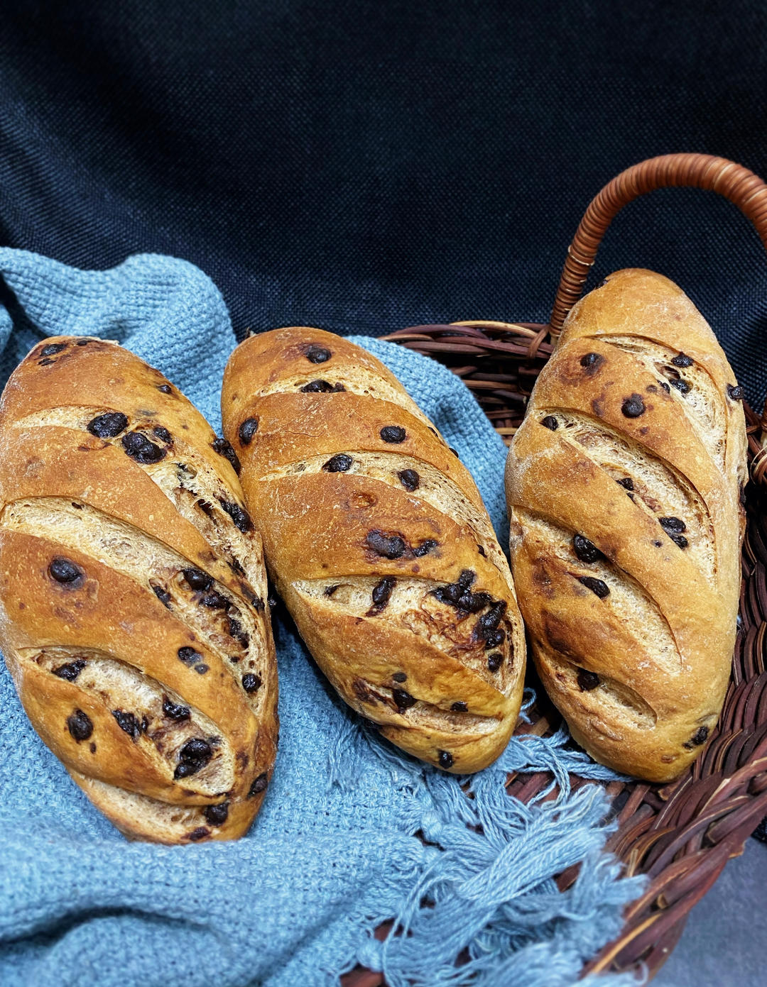 无油红糖巧克力面包