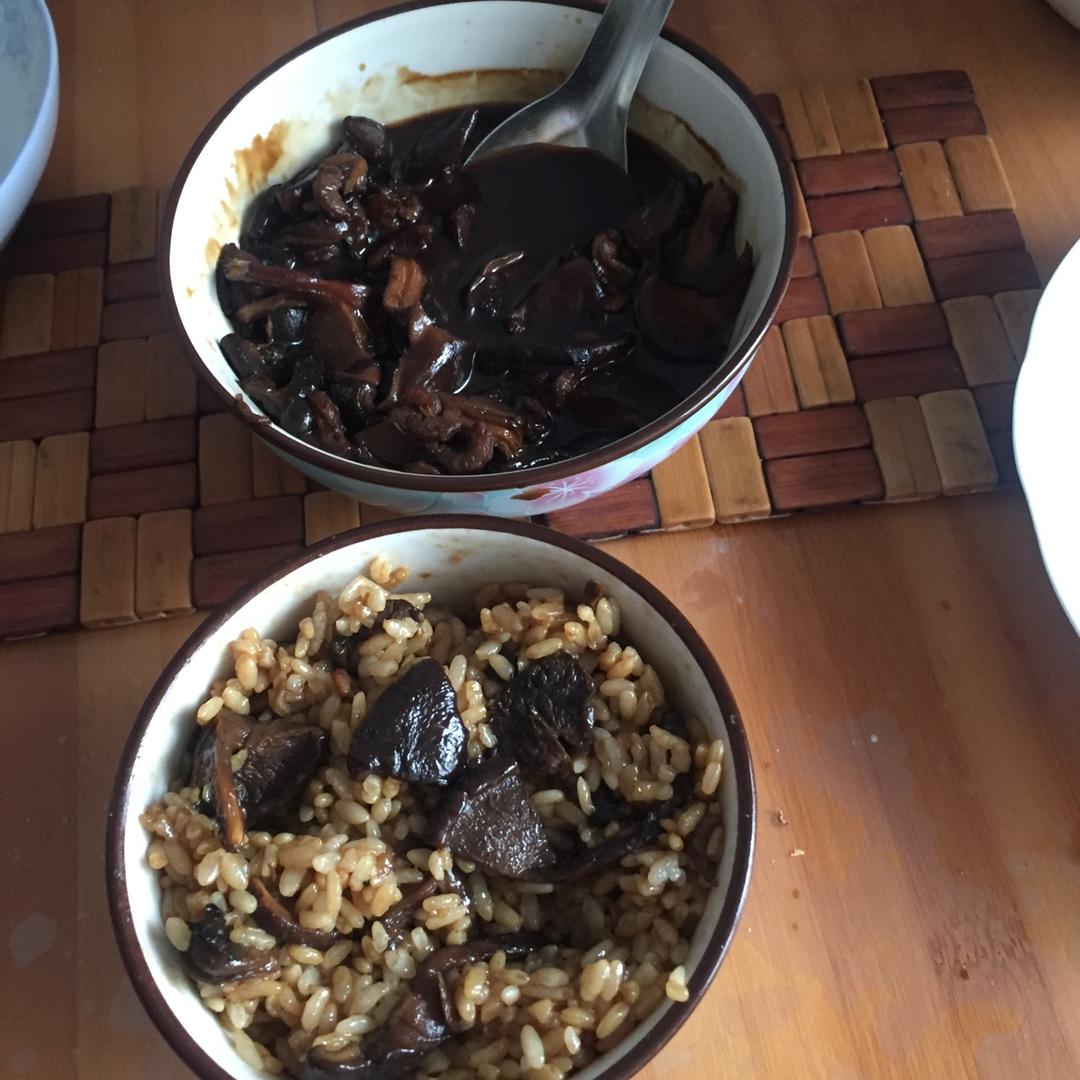 香菇油饭