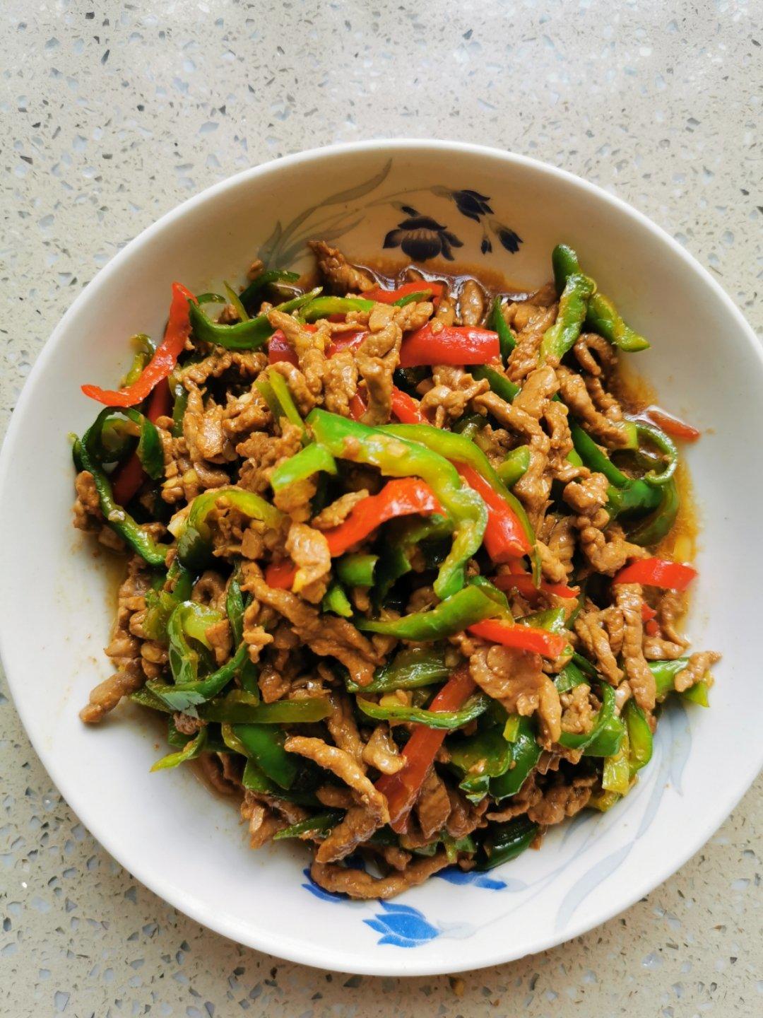 爆炒牛肉丝