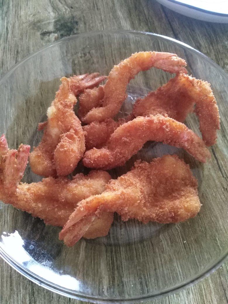 酥炸凤尾虾