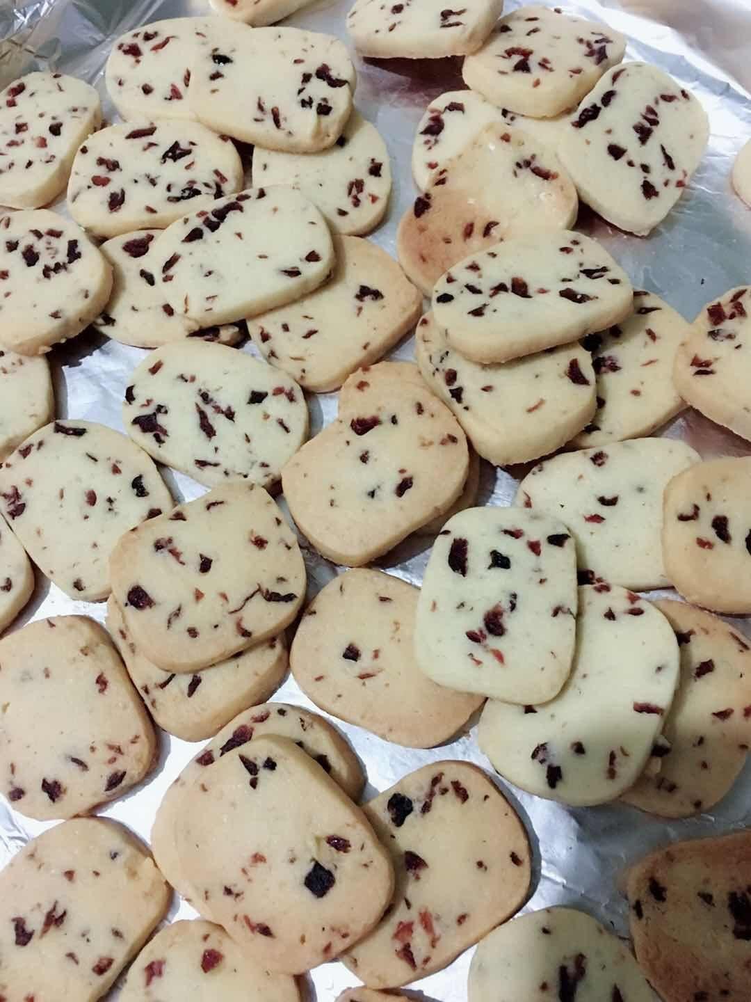 蔓越莓饼干（君之配方改良，易操作版）