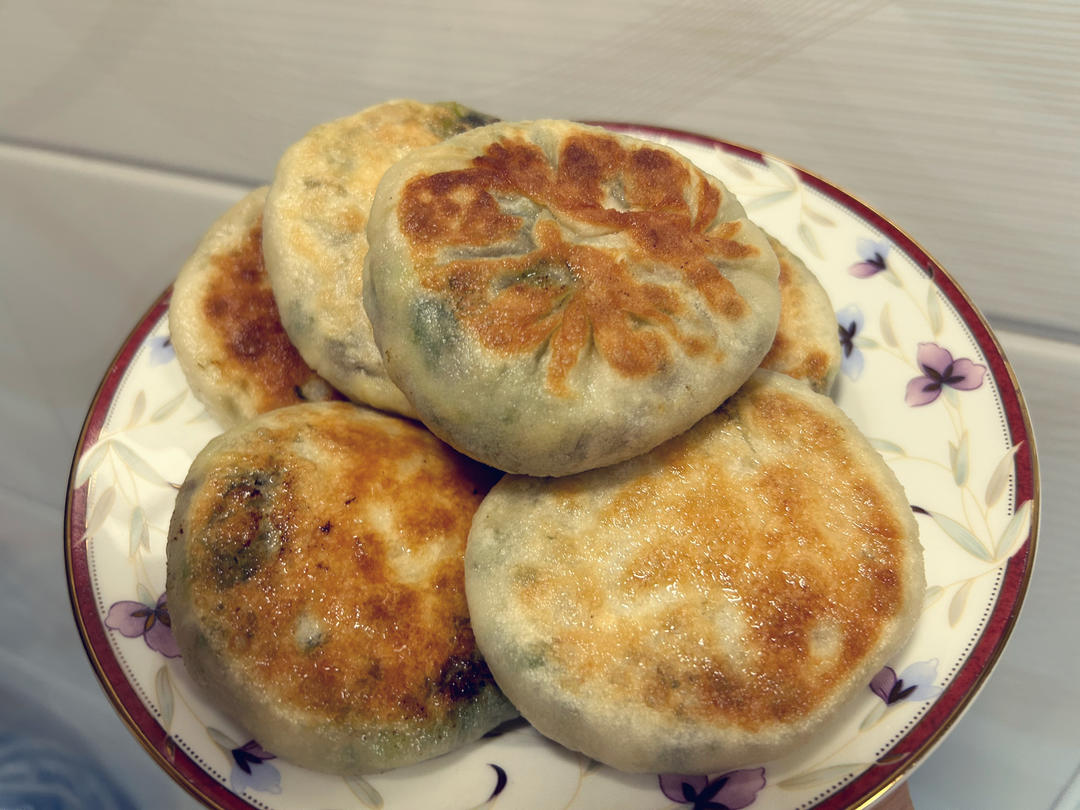 韭菜鸡蛋馅饼