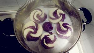 【减脂餐】紫薯玫瑰花馒头，高颜值还简单的健康美味低卡主食的做法 步骤10