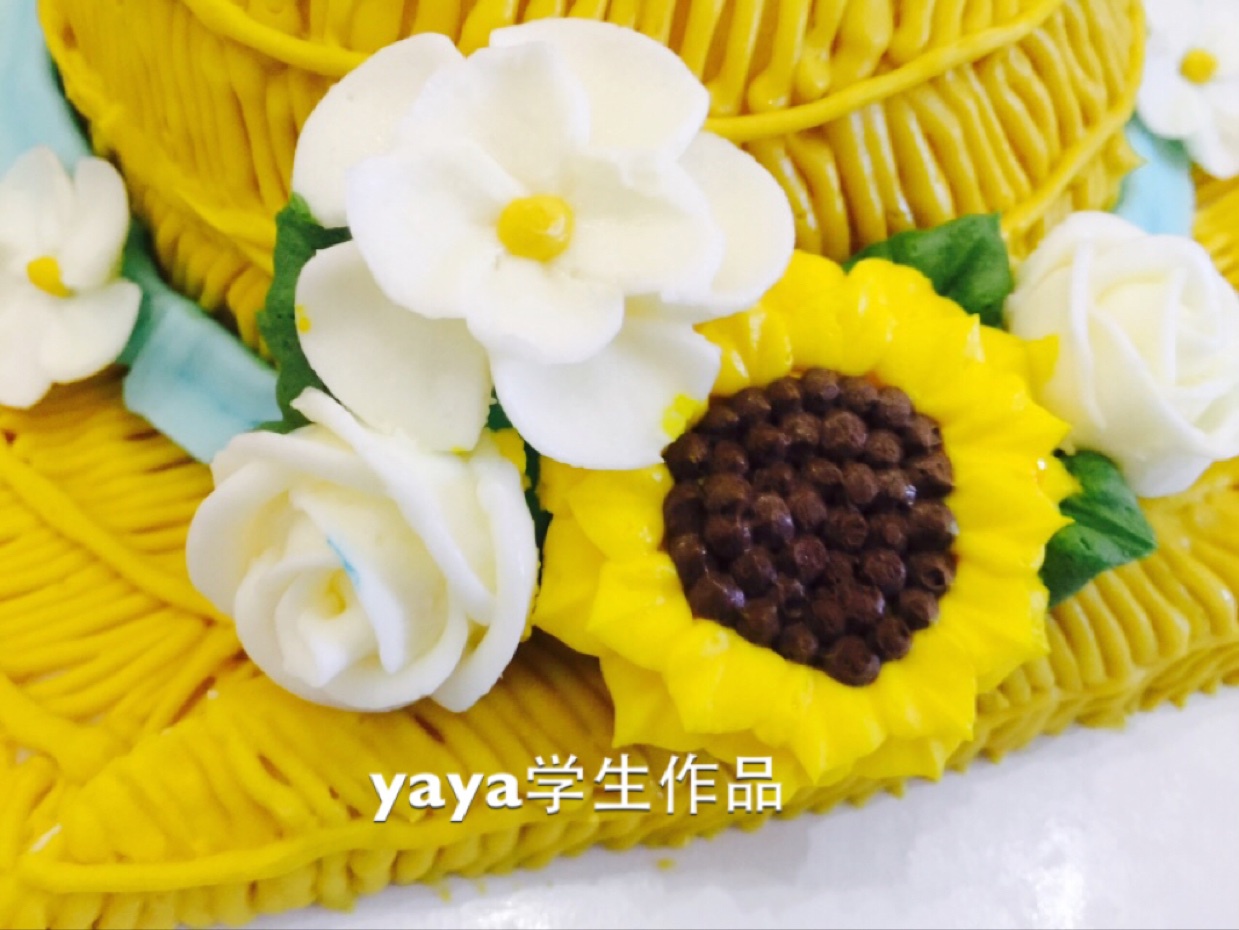 韩式裱花学员作品