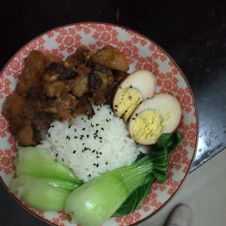 好吃到停不下来的卤肉饭