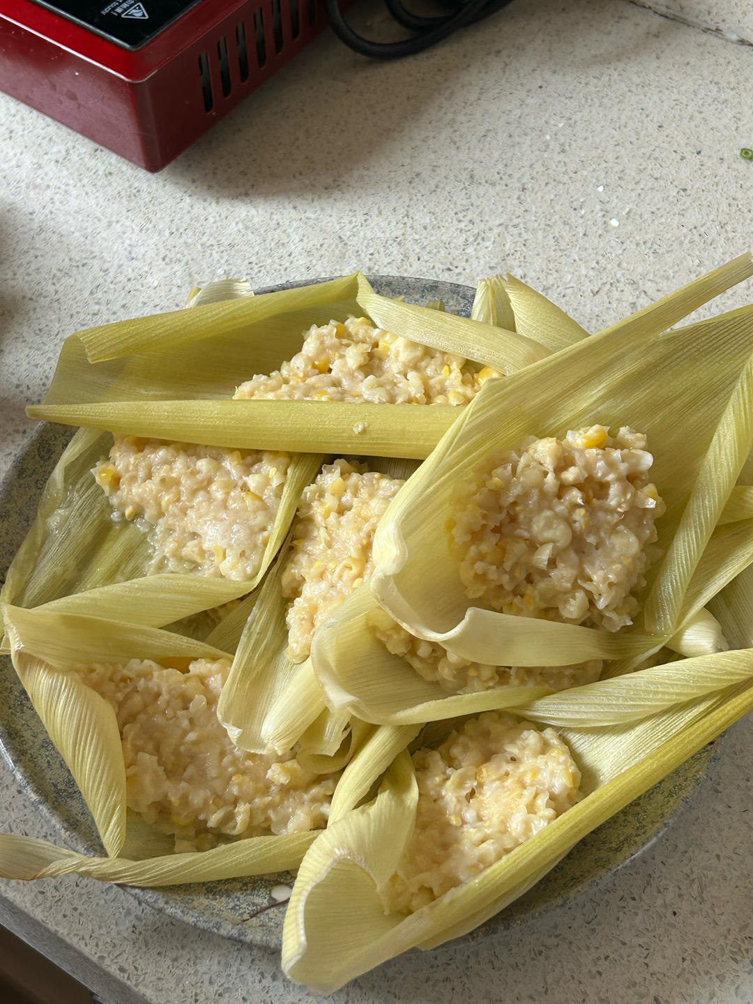 新鲜玉米粑（包谷粑粑）玉米饼