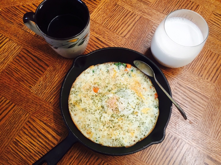 牛油果杂蔬烘蛋