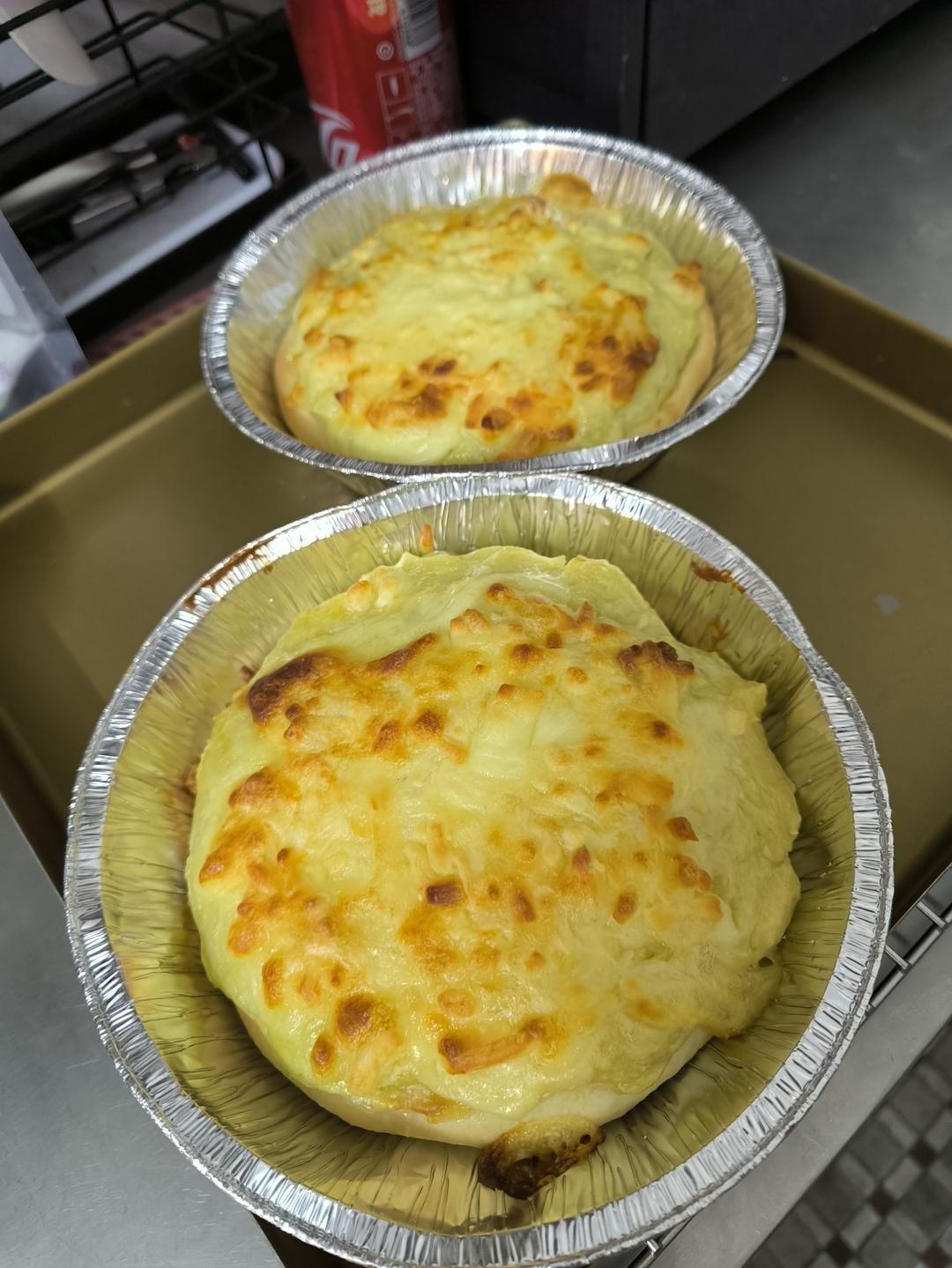 自制8寸榴莲芝士披萨（简单好吃不输必胜客）