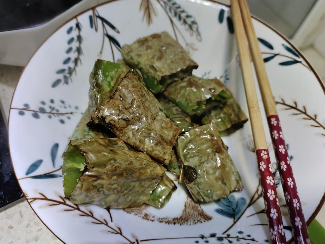 油焖虎皮尖椒（无肉版）