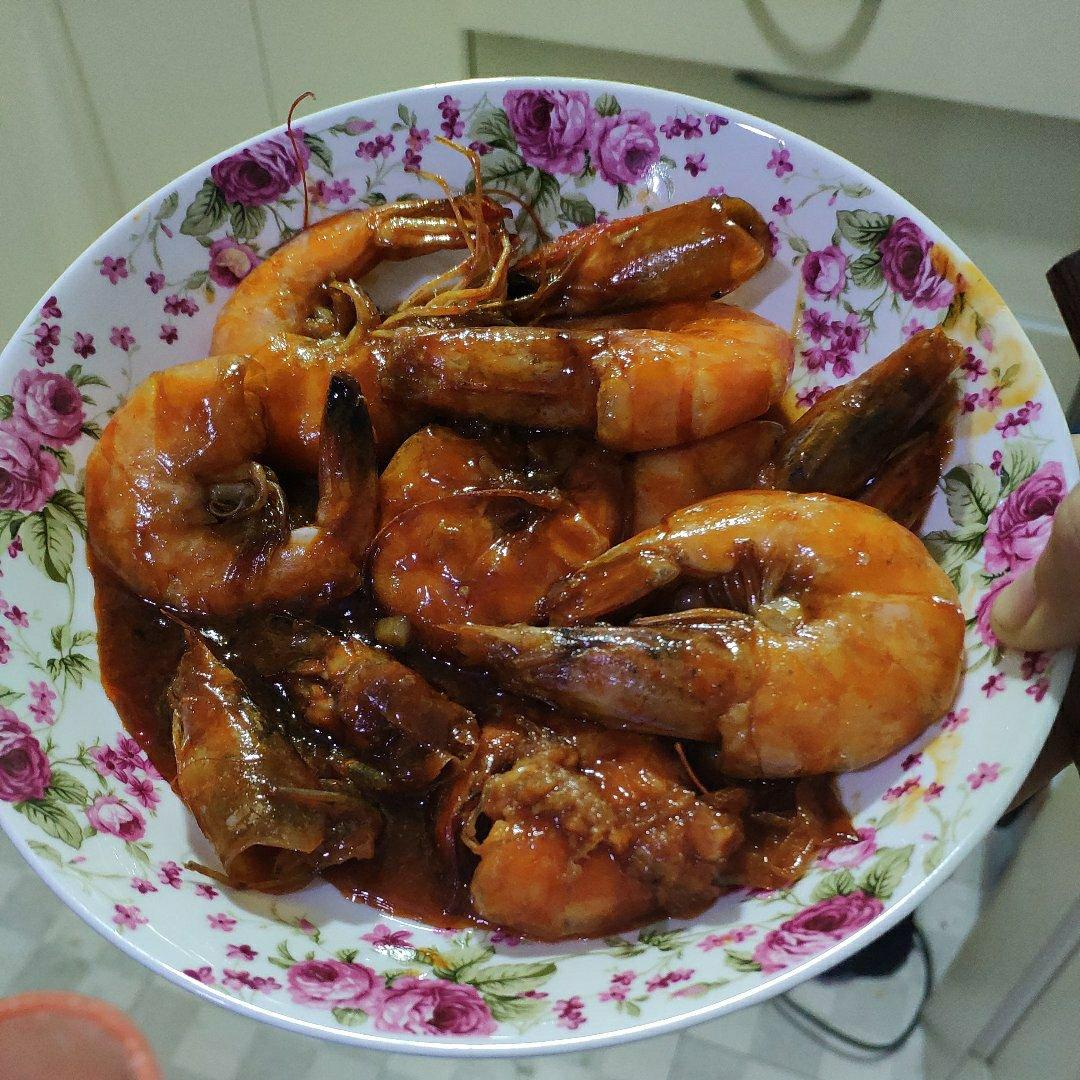 油焖大虾