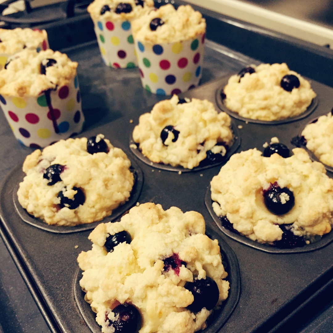 PH大师的金宝顶蓝莓马芬