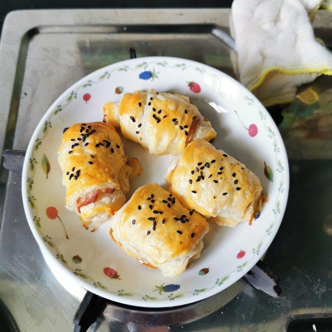 培根飞饼卷