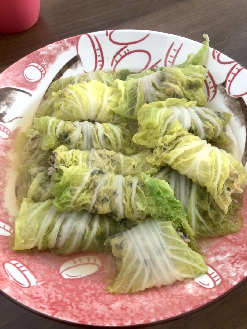 肉酿白菜卷