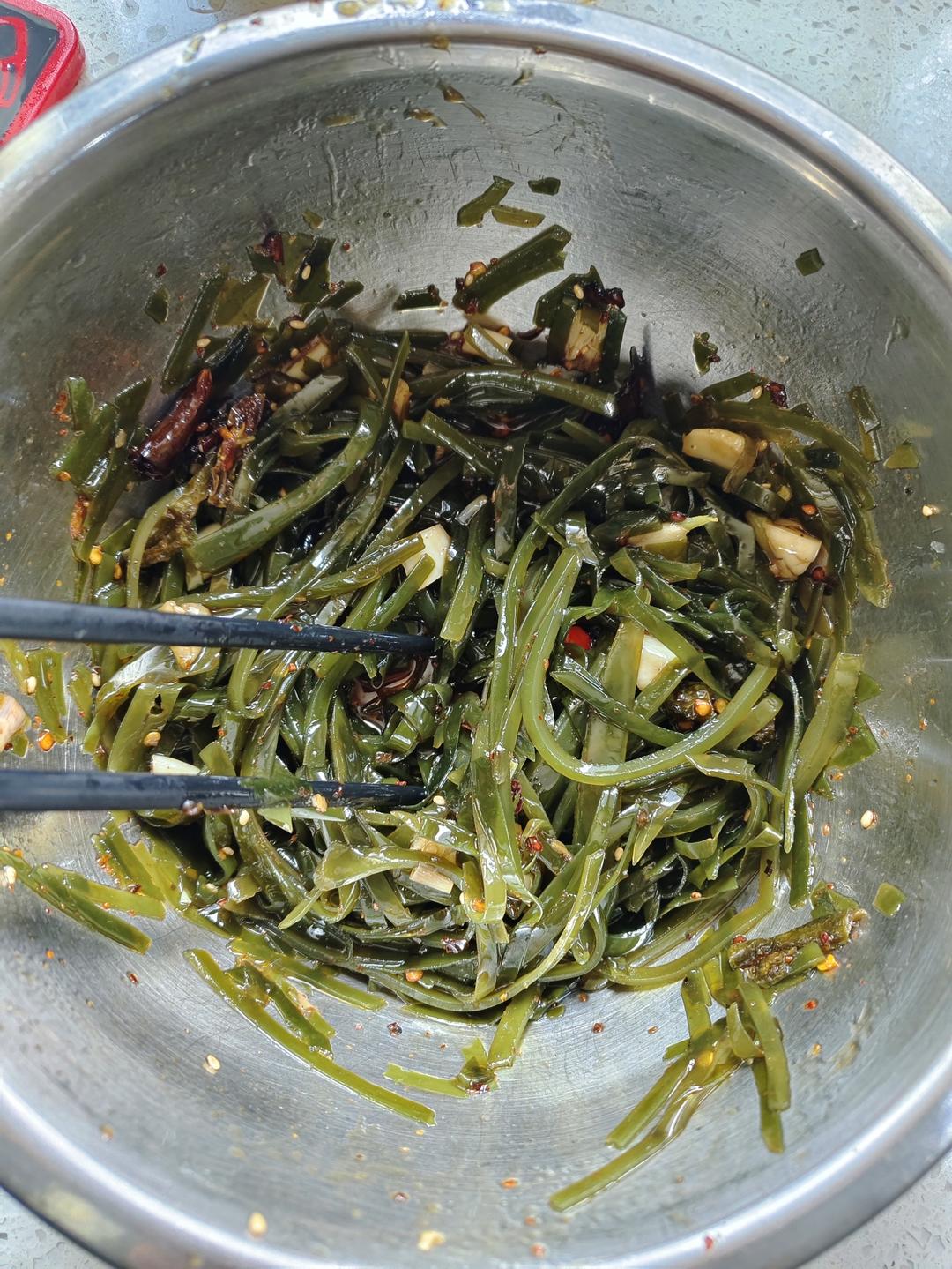 凉拌酸辣海带丝