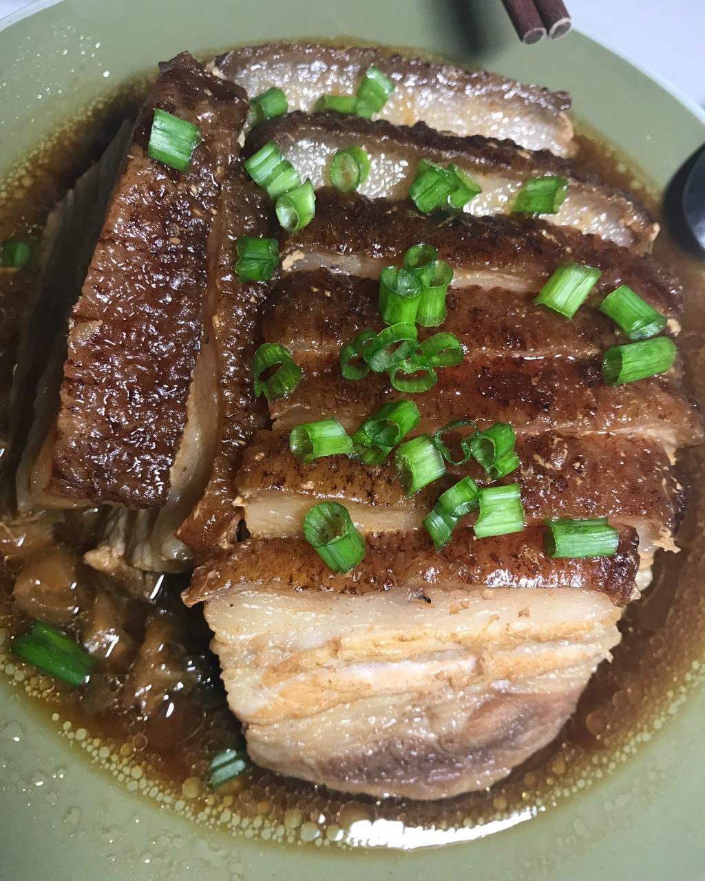 vera薇薇做的梅菜扣肉(附梅菜燜肉的方法)