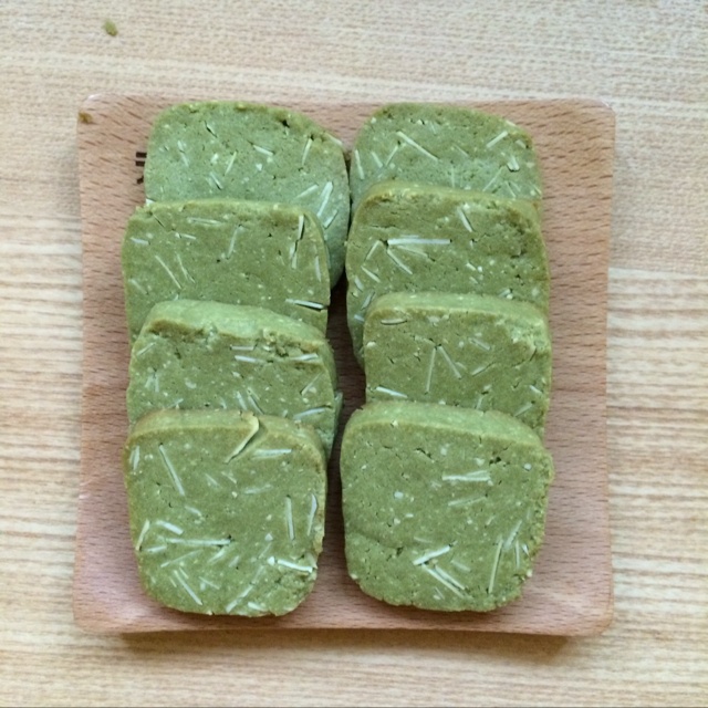 抹茶杏仁饼干