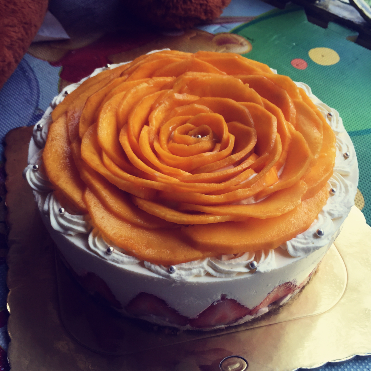 《Tinrry下午茶》教你做芒果流心慕斯（6寸配方）