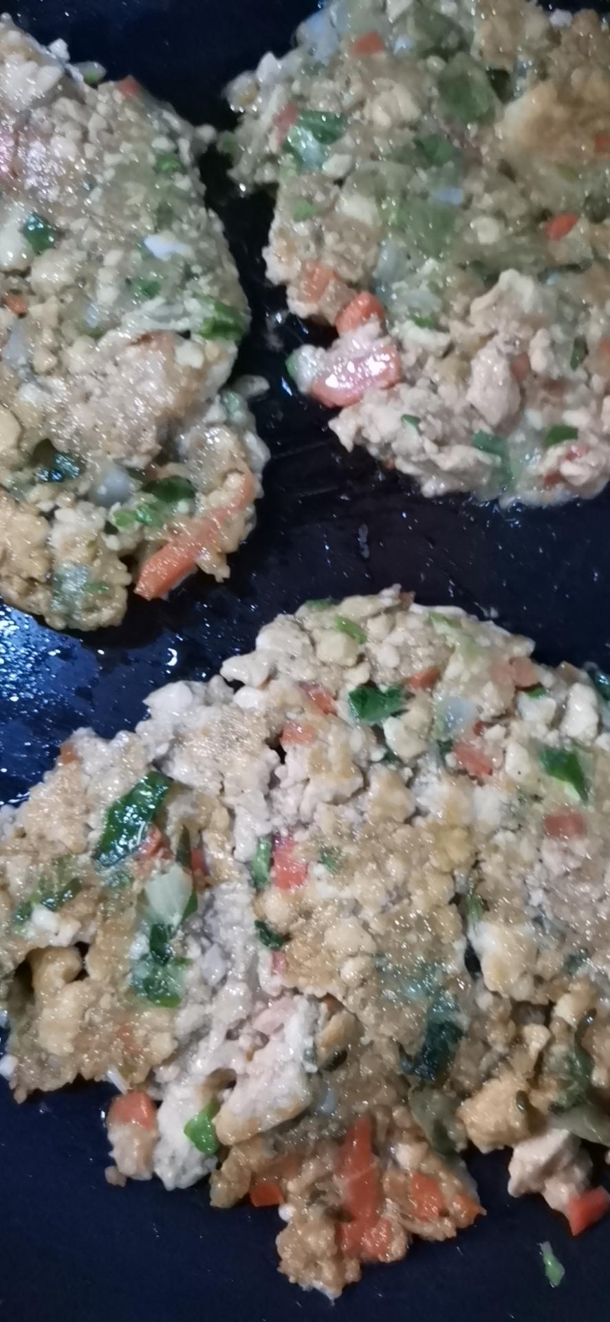 抗老食谱-蔬菜豆腐饼