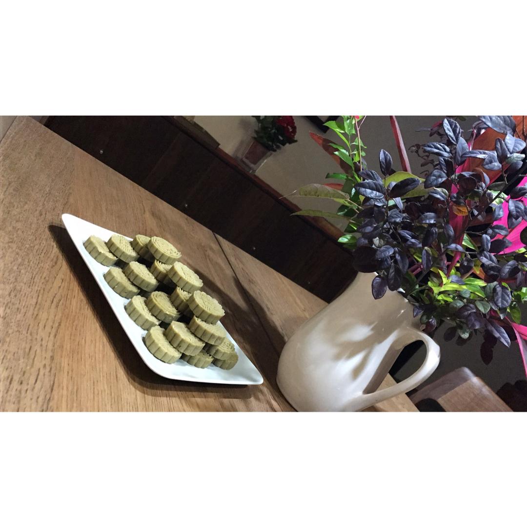 家庭无添加手工绿豆糕