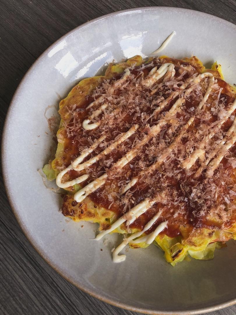 正宗的大阪烧 Okonomiyaki  | 附营养成分和自制大阪烧酱汁教程