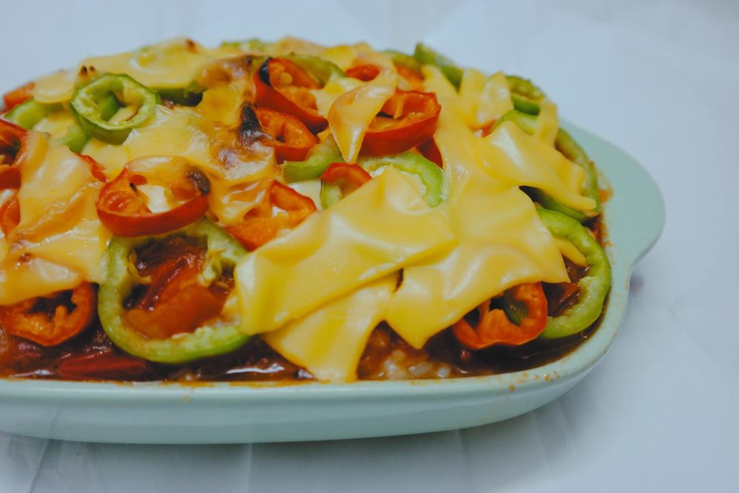番茄鸡肉浓情焗饭【两人份】