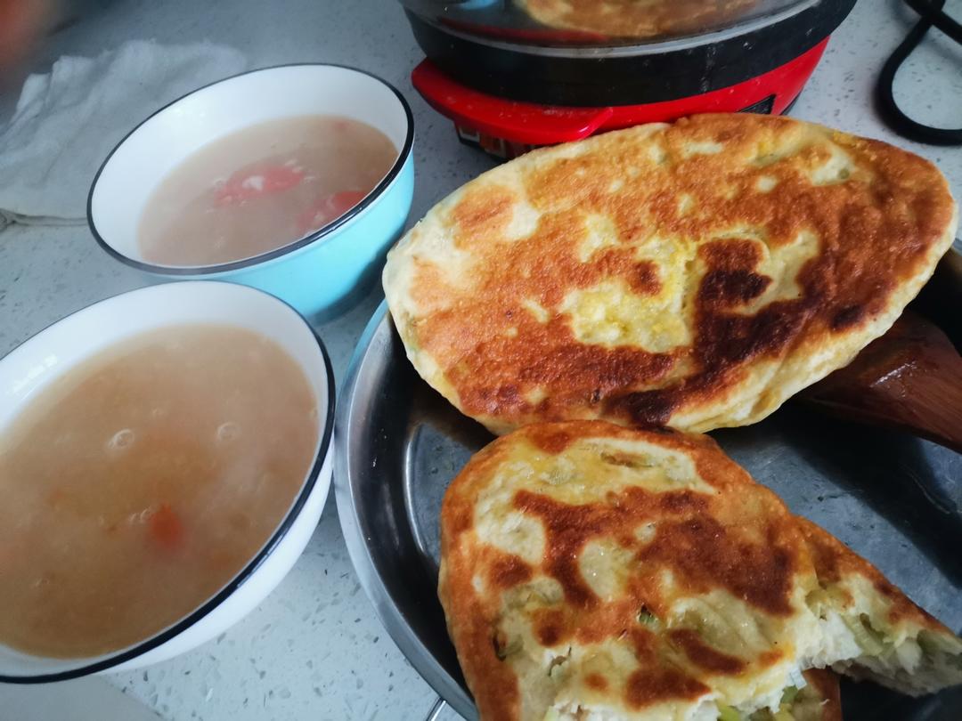 馅儿饼的和面方法