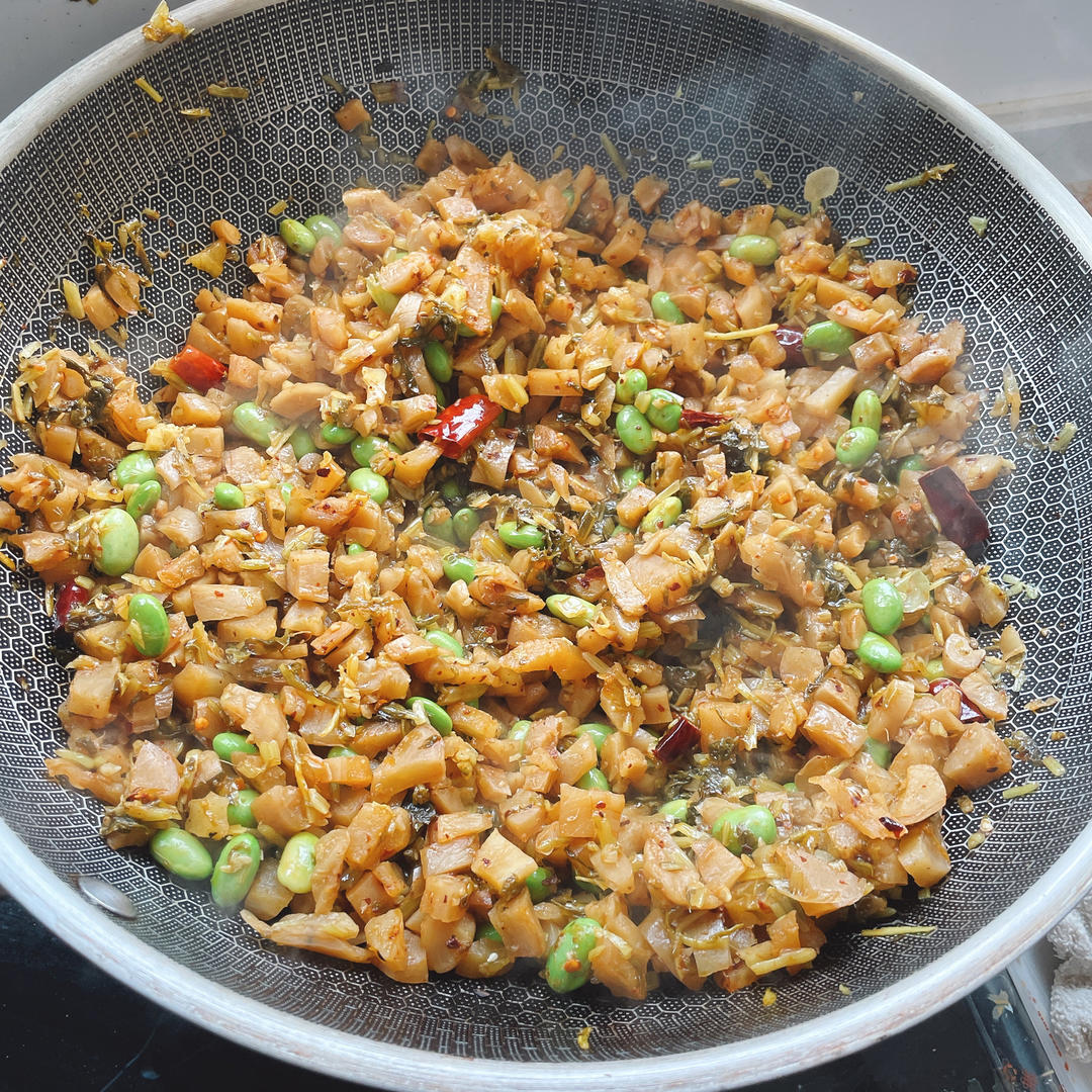 雪里蕻炒萝卜干