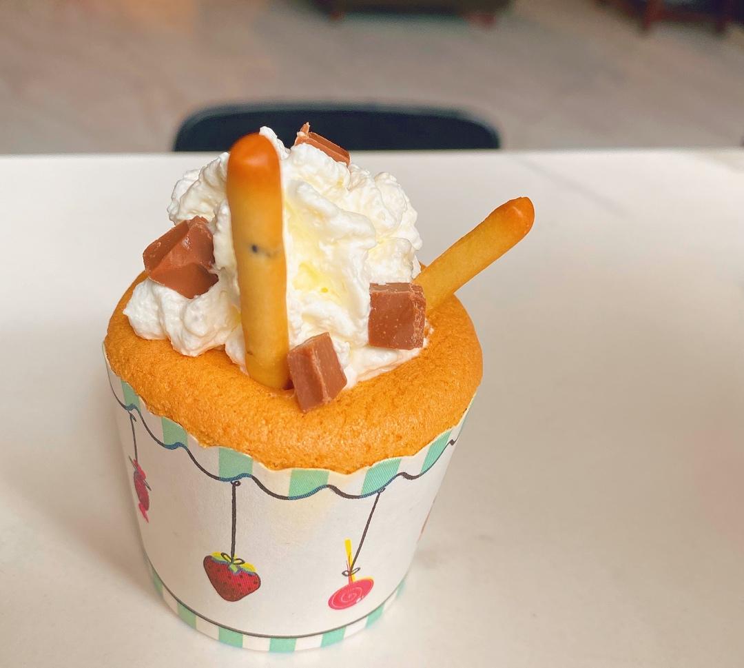 纸杯蛋糕 8寸戚风蛋糕的量