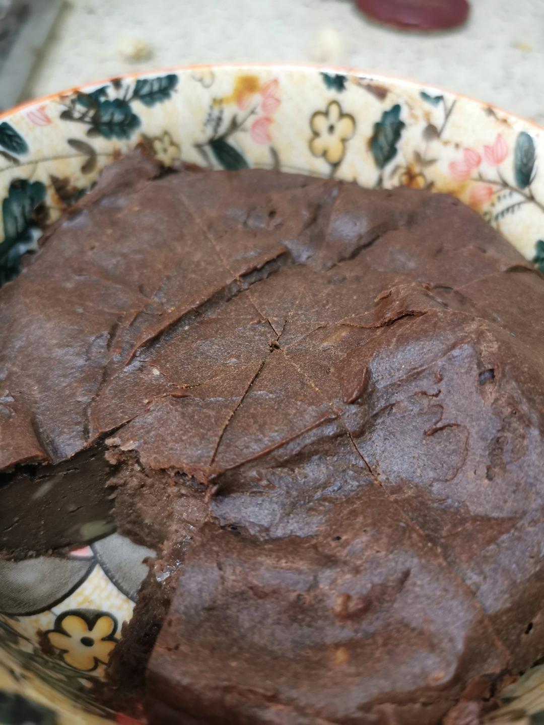 无油低卡浓厚豆腐布朗尼（全部热量只有一千卡☆）