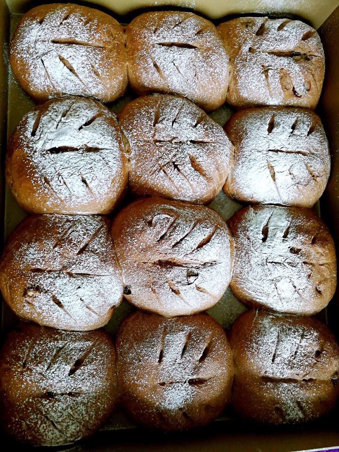 最好吃的～巧克力软欧