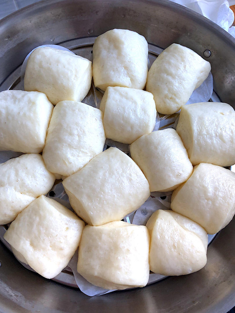 绵软牛奶馒头