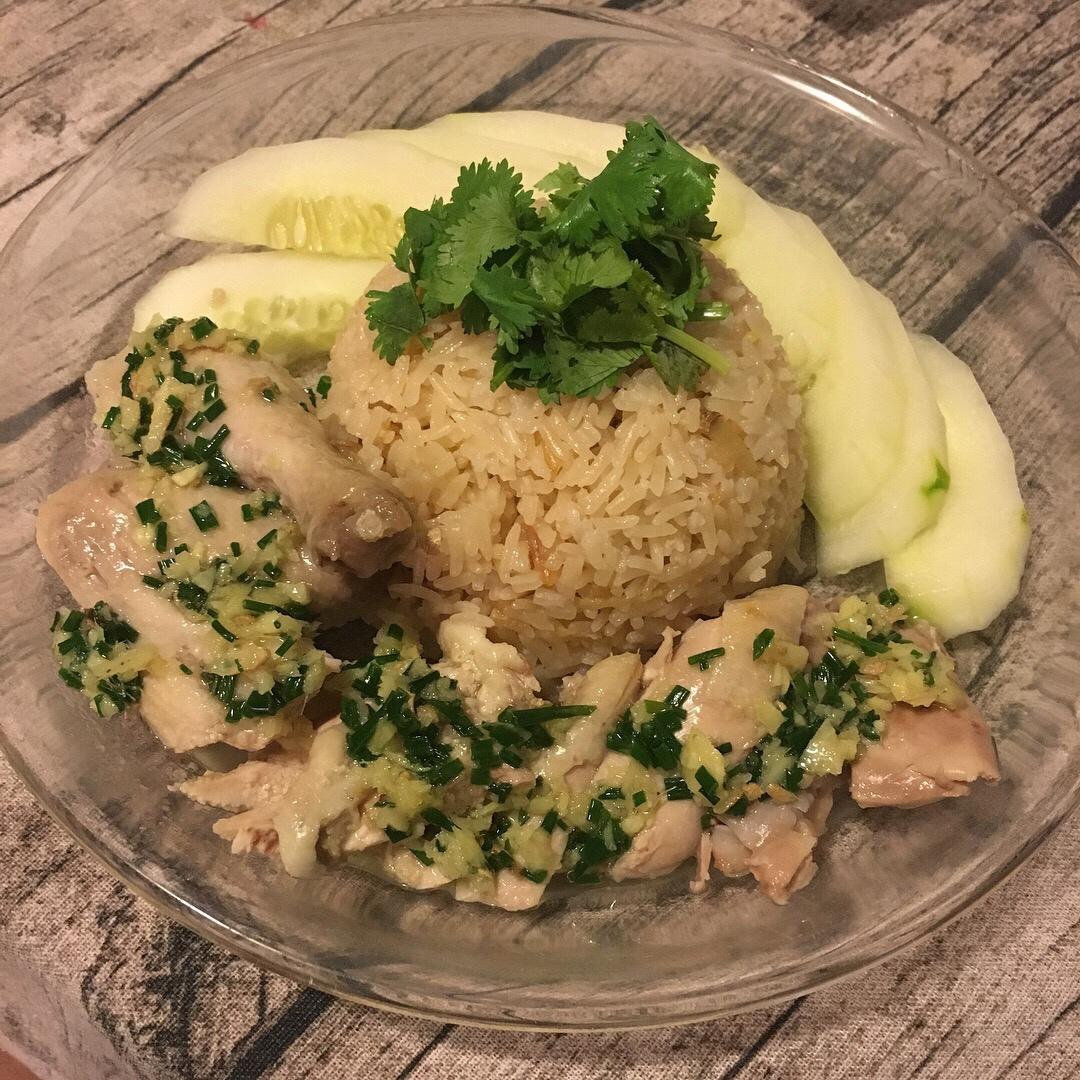 沙姜鸡油饭