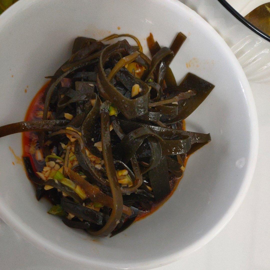凉拌酸辣海带丝