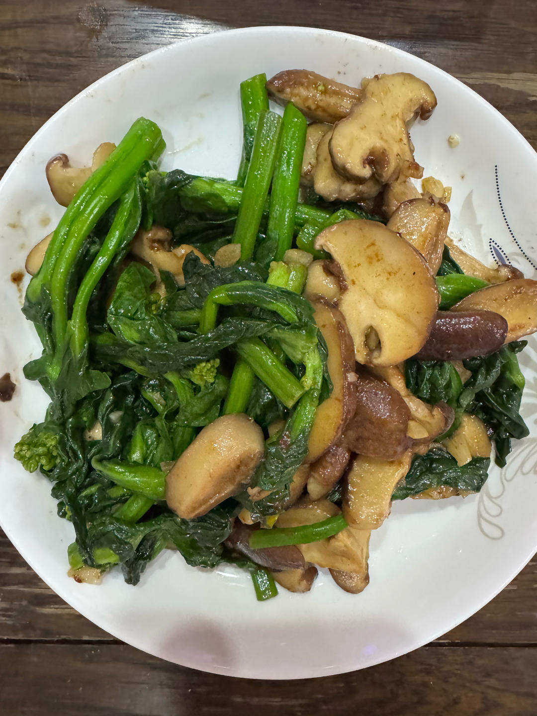 香菇菜心