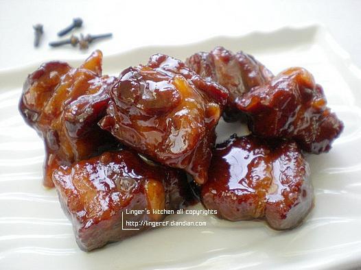 丁香排骨的做法