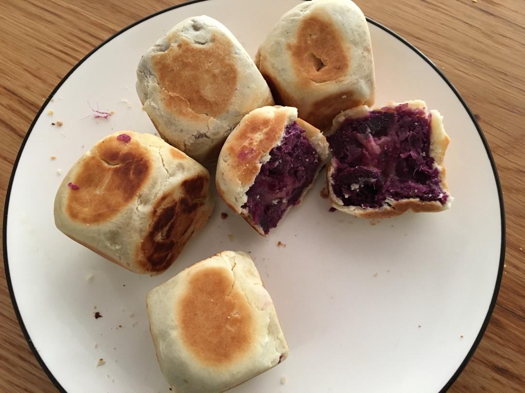 【爆浆紫薯仙豆糕】