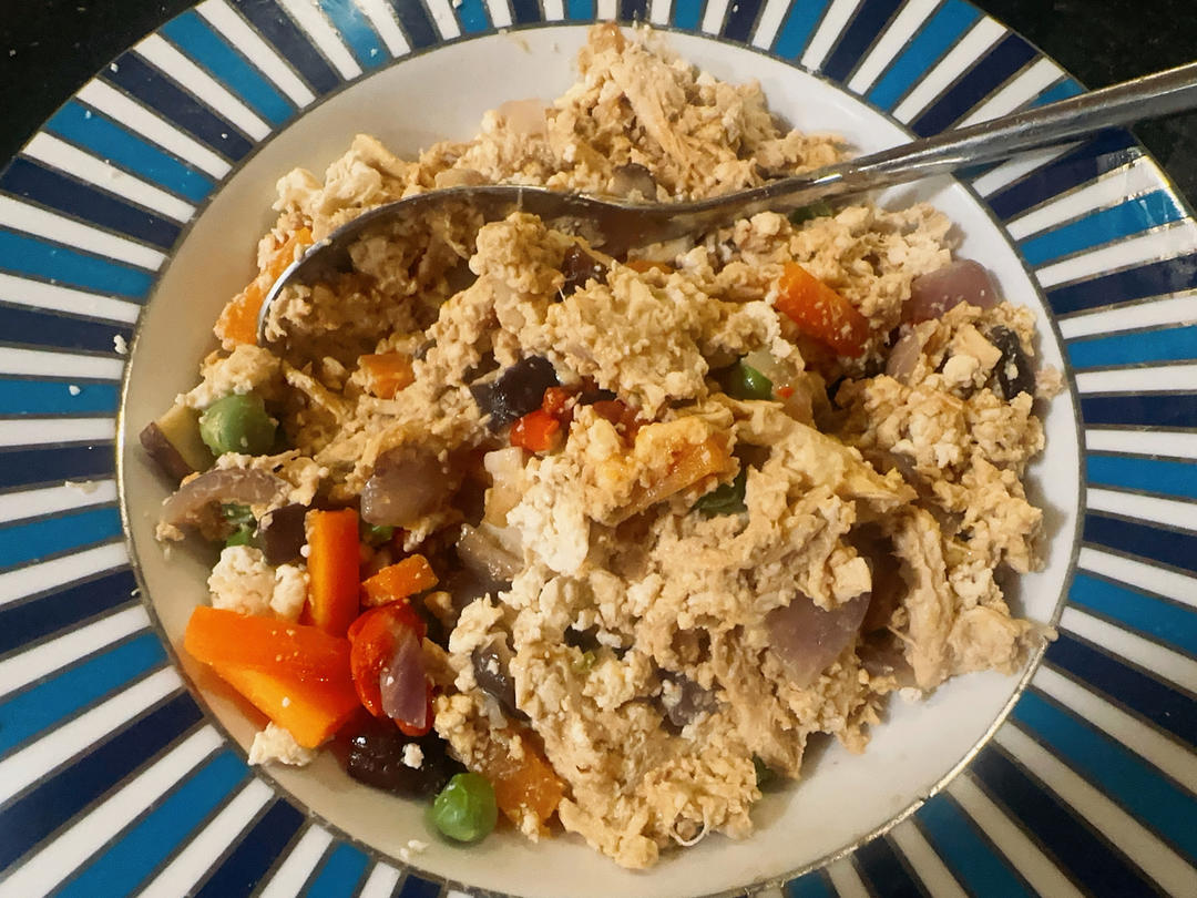 夏日凉菜 | 麻酱五目鸡胸